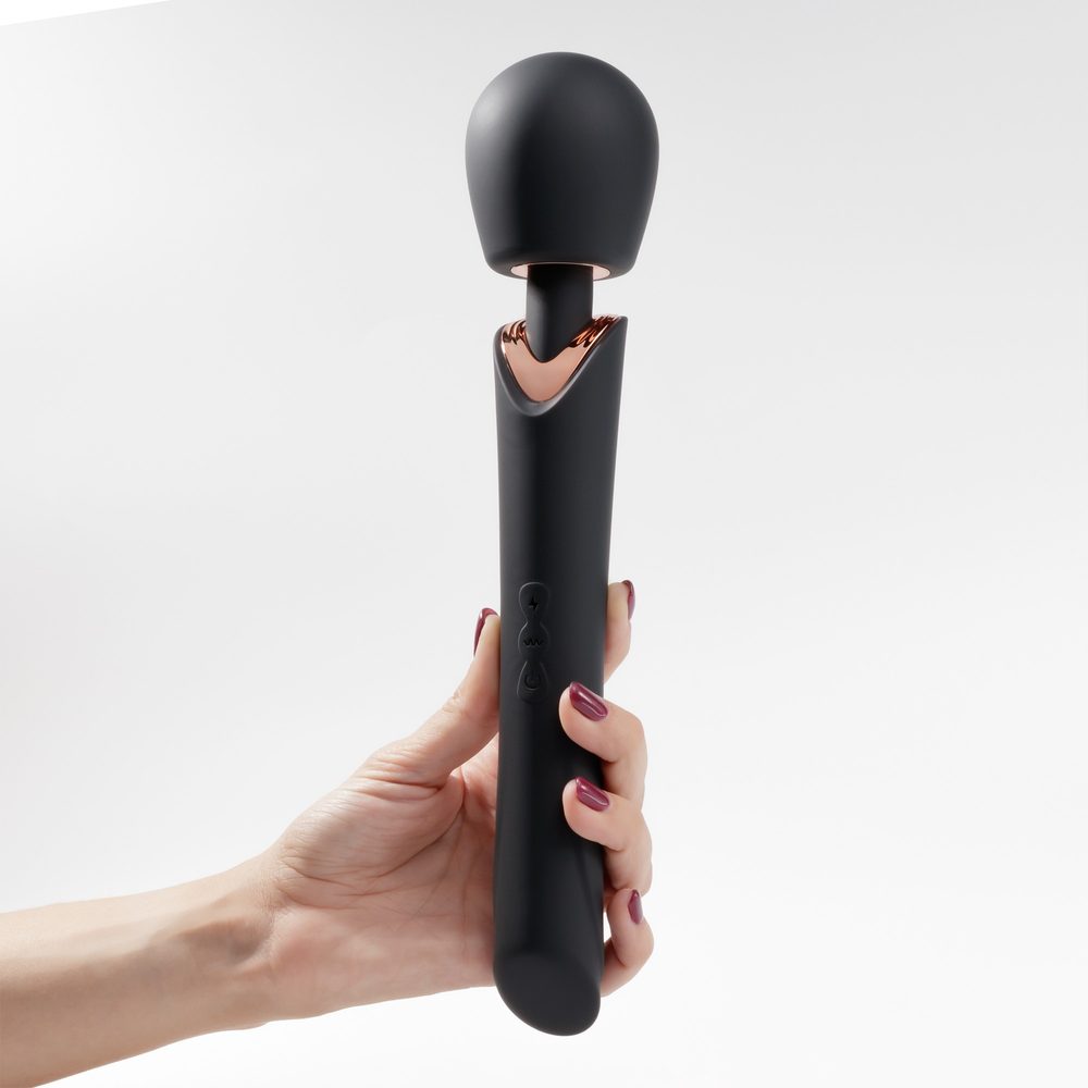 CRUSHIOUS HOLLY RECHARGEABLE WAND MASSAGER BLACK (obrázek 7)