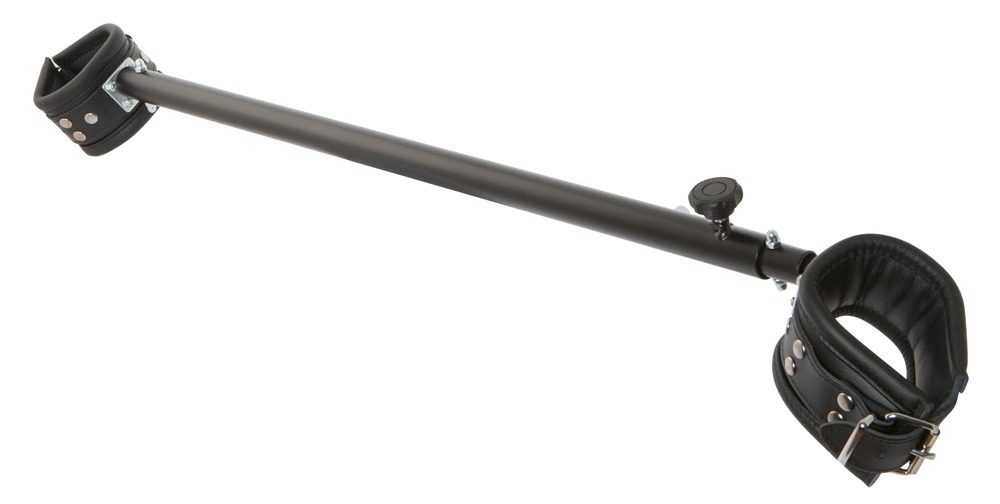 Levně Zado Leather Spreader Bar Black