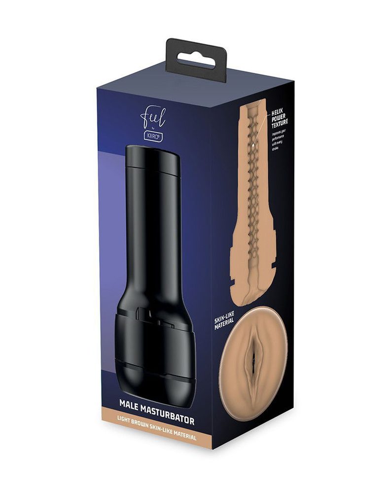 Kiiroo Feel umělá vagína masturbátor světle hnědá (obrázek 5)