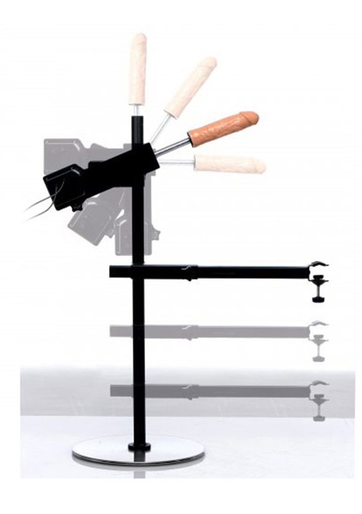 Master Series Leg Spreader Obedience Chair with Sex Machine