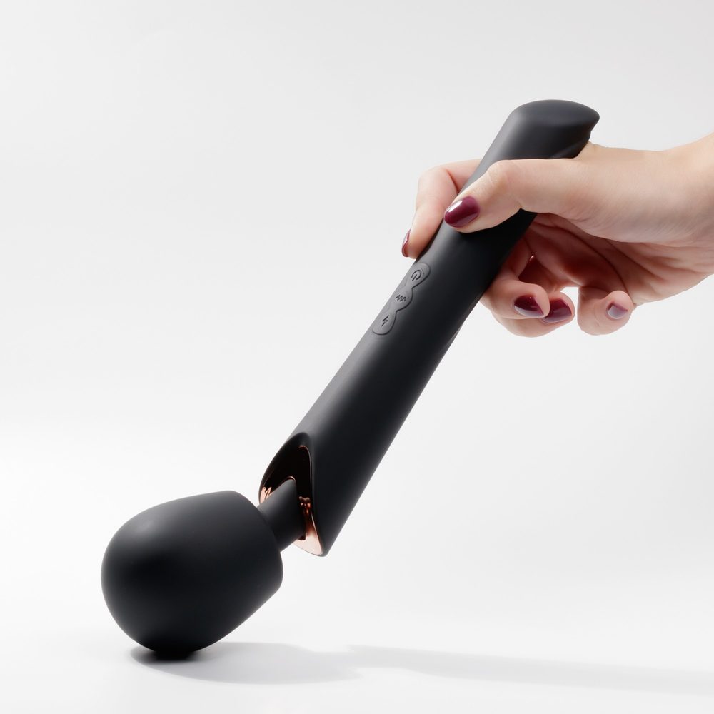 CRUSHIOUS HOLLY RECHARGEABLE WAND MASSAGER BLACK (obrázek 6)