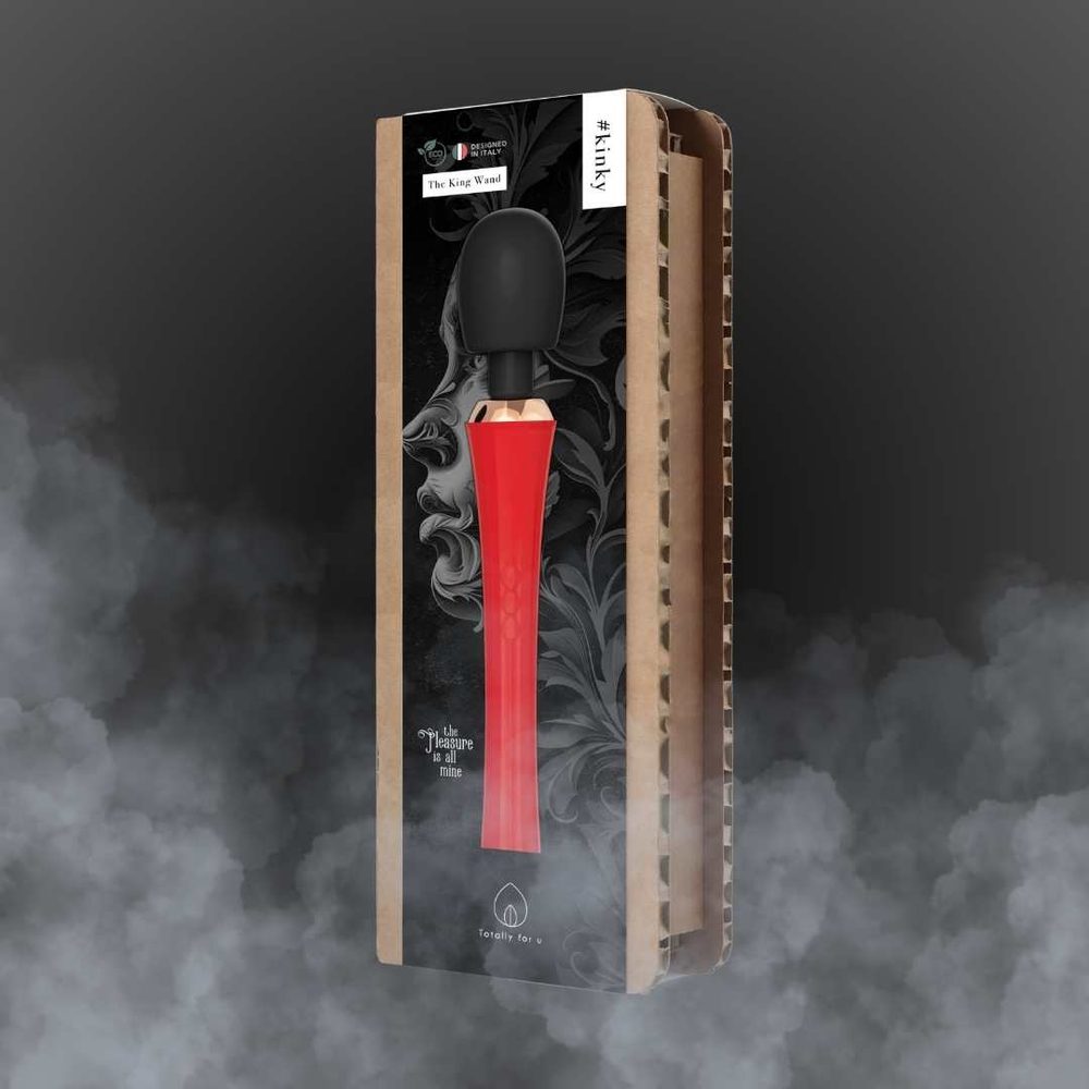 SinsFactory Totally For U Kinky Powerfull Wand Vibrator The King Wand (obrázek 7)