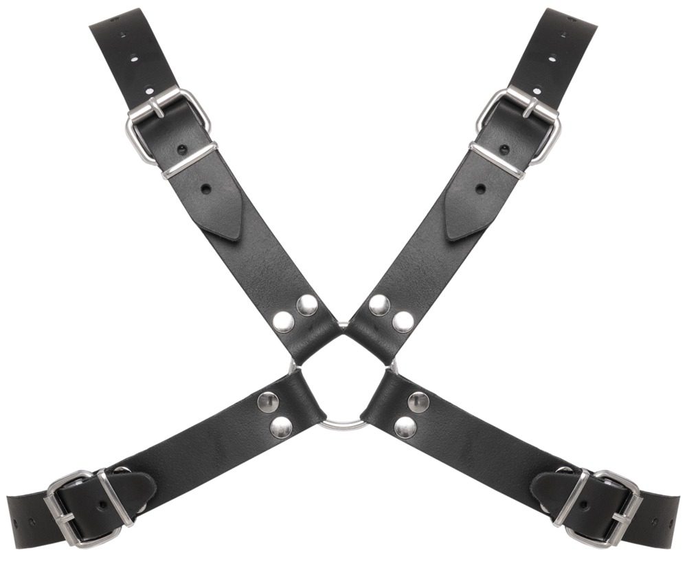 Zado Leather X Shaped Chest Harness 2010313 Black (obrázek 6)