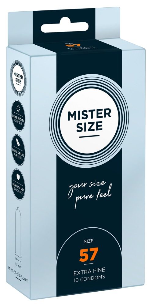E-shop Mister Size thin 57mm 10ks