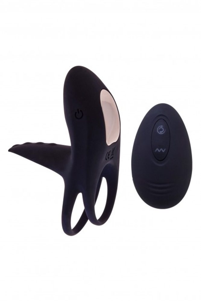 Vibračný krúžok Avalanche Black