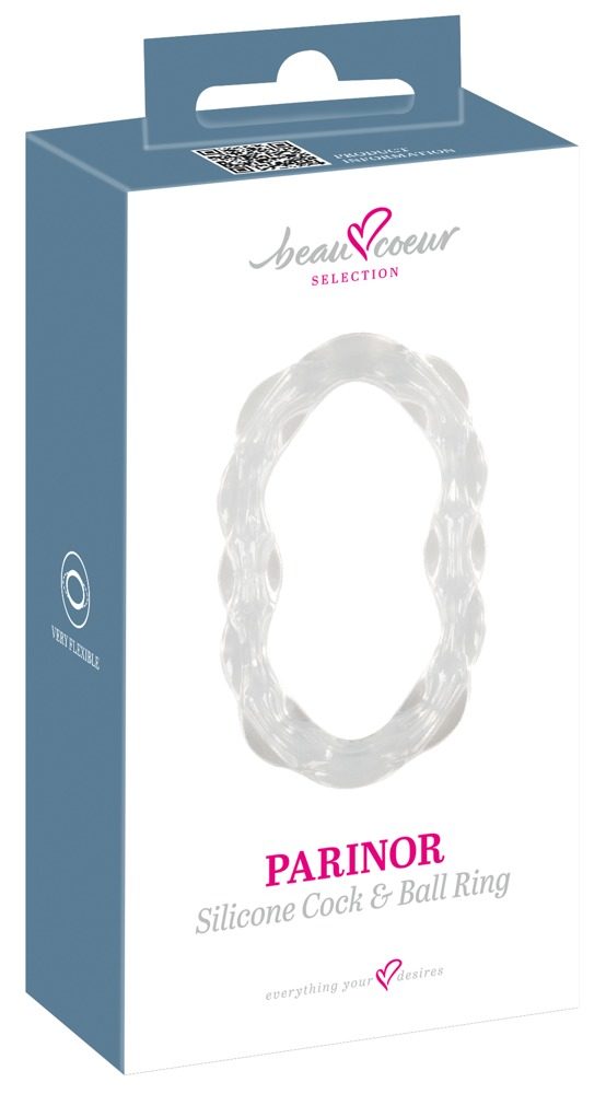 beau coeur Parinor Silicone Cock & Ball Ring (obrázek 10)