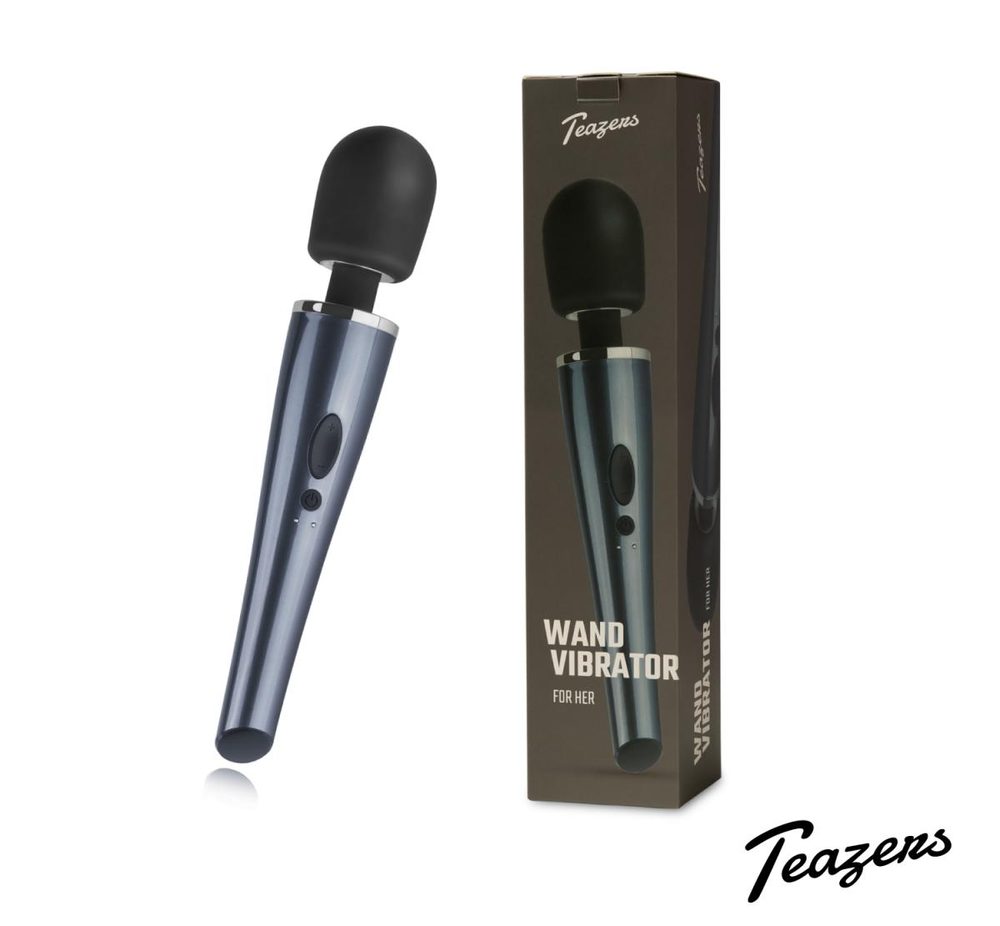 Teazers Black Lightning Wand Vibrator (obrázek 13)