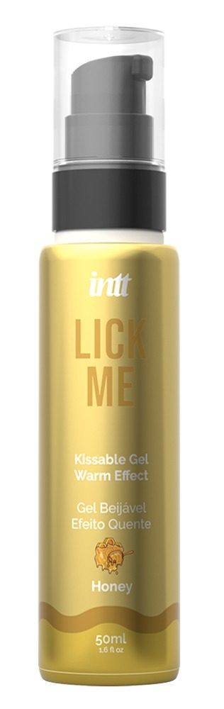 INTT Lick me Slíbatelný gel s hřejivým efektem Honey 50 ml