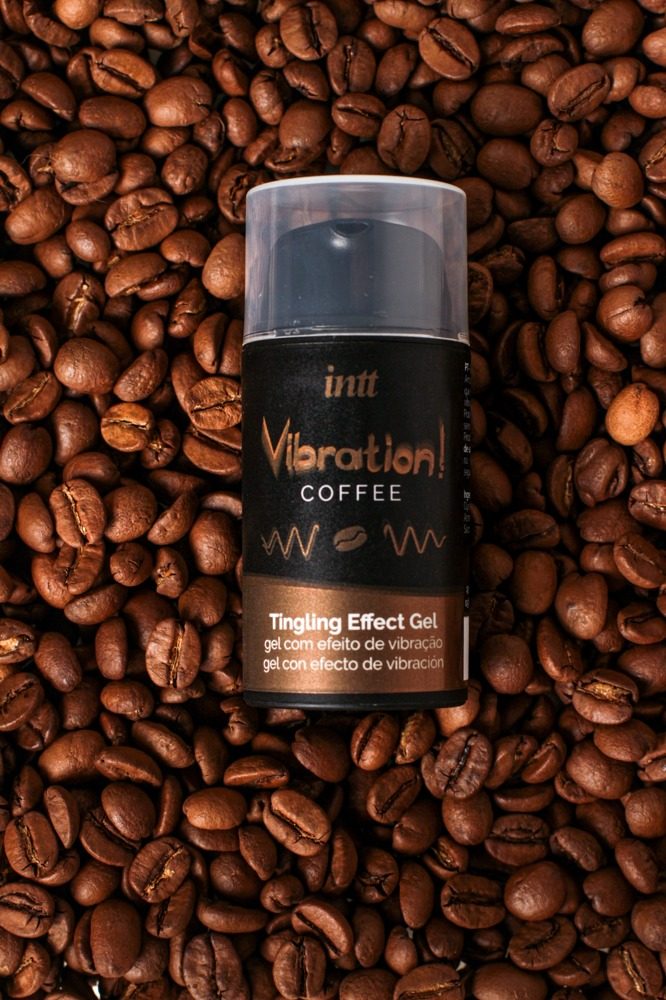 intt Vibration! Tingling Effect Gel Cofee 15 ml (obrázek 4)