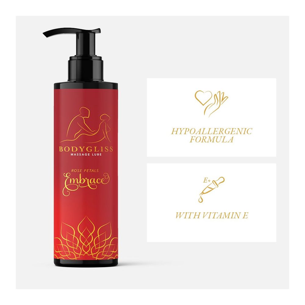 BodyGliss Massage Collection Silky Soft Oil Rose Petals 150 ml (obrázek 6)