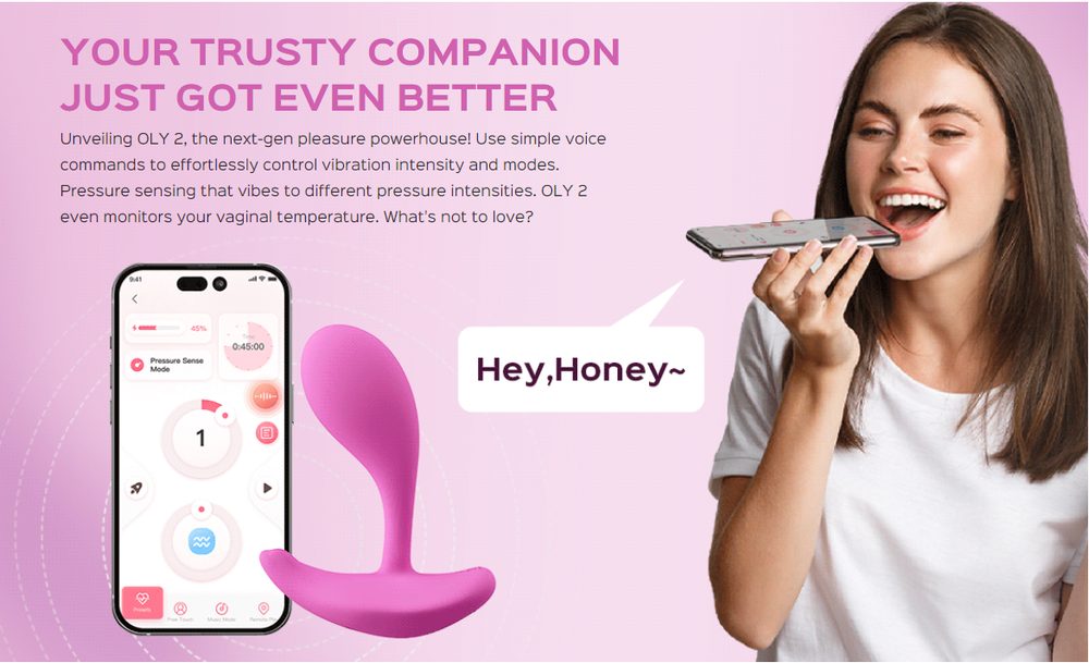 Honey Play Box OLY 2 Pressure Sensing APP enabled Wearable Clit & G Spot (obrázek 13)