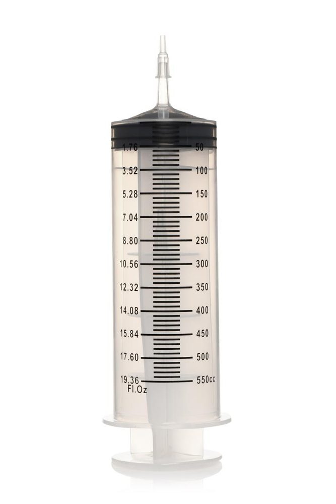 E-shop CleanStream Syringe W/ Tube 550ml