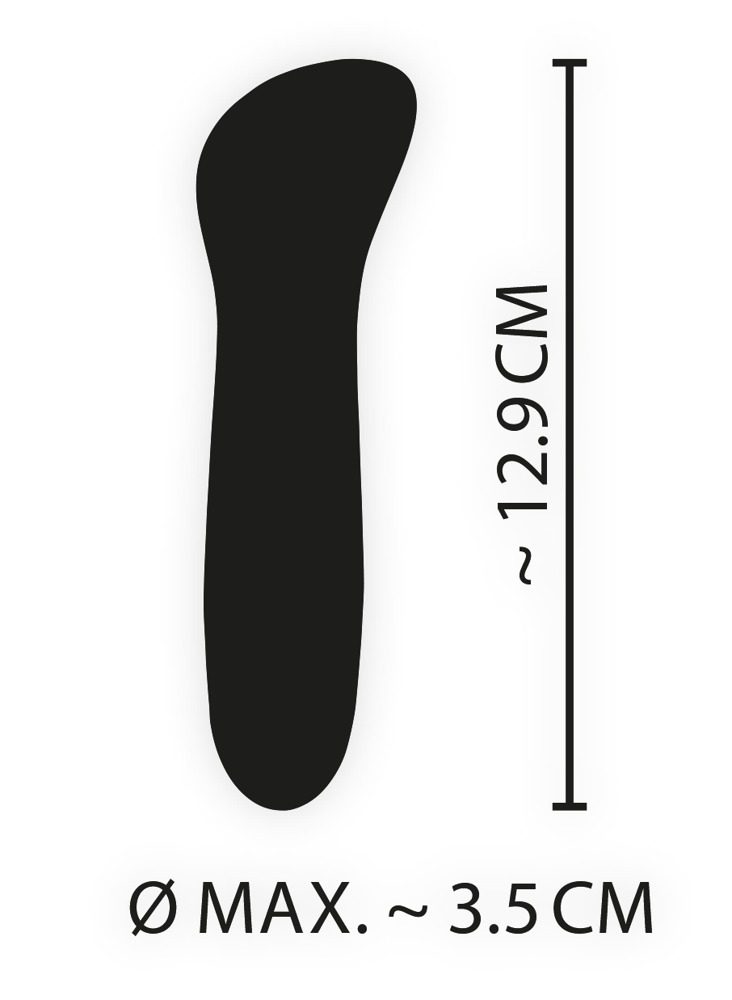 Cuties Mini Vibrator Blue (obrázek 4)