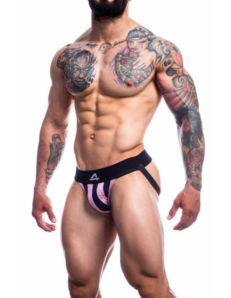 JOCKSTR4P by C4M Stripe Pink - S