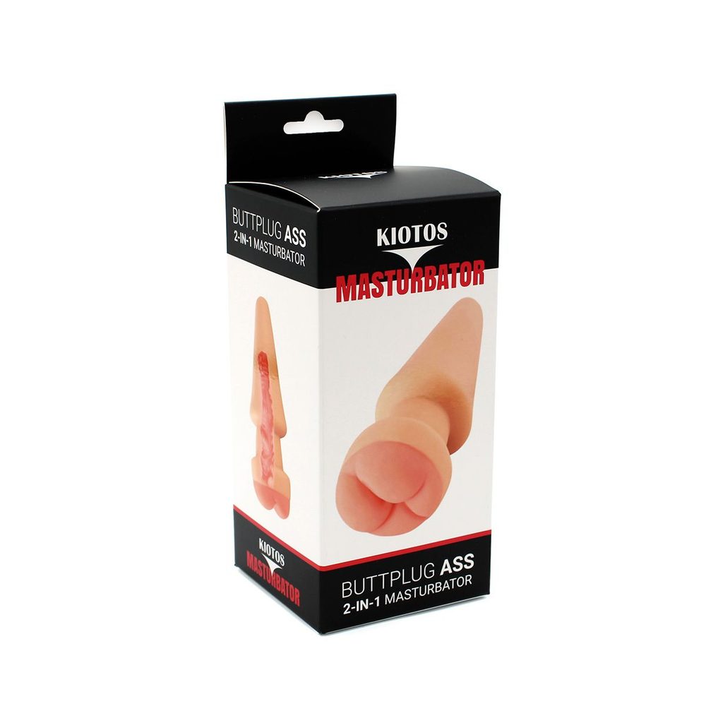 Kiotos Butplug Masturbator 2 in 1 Skin (obrázek 4)