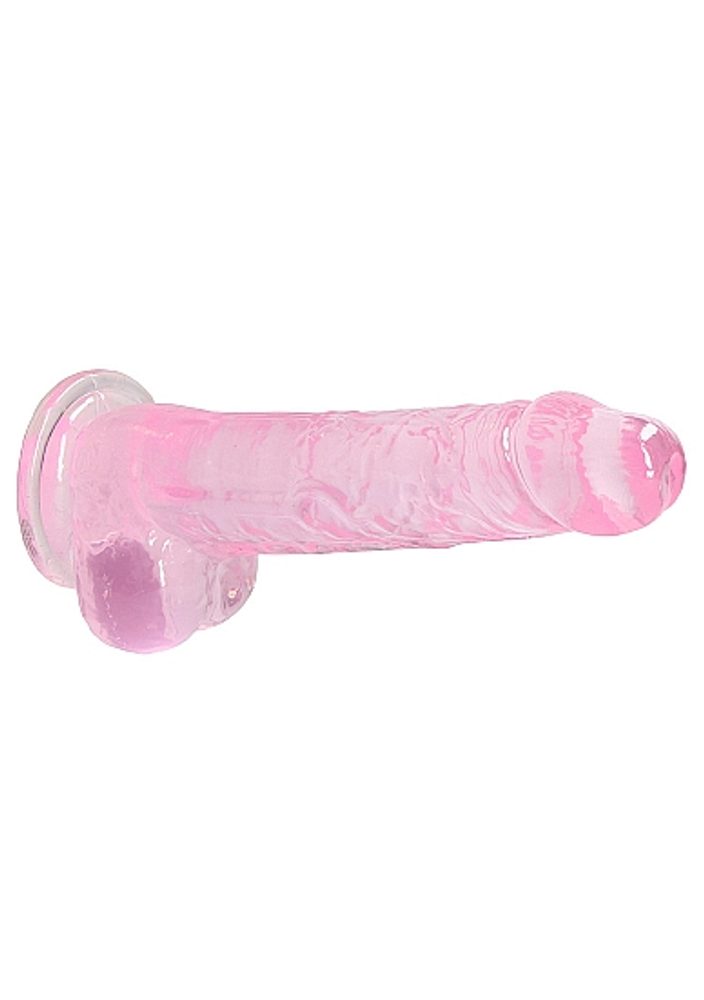RealRock Crystal Clear 19cm Pink (obrázek 6)