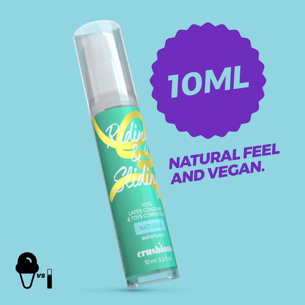 Crushious Riding & Sliding Waterbased Lubricant Gel 10ml (obrázek 6)