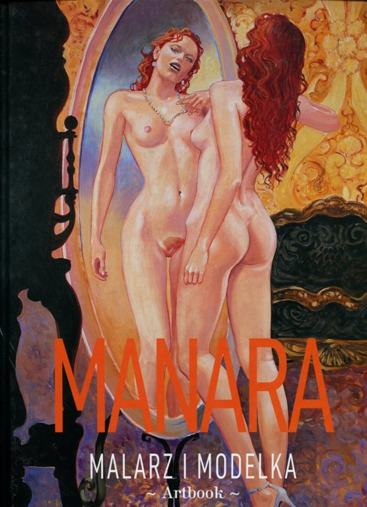 Levně MANARA: MALARZ I MODELKA (Il pittore e la modella)