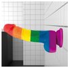 Lovetoy PRIDER LGBT rainbow dildo 8"