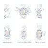 Dame Products EVA II Вибратор без ръце Quartz