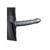 Ouch! Twisted Hollow Strap-on 8" 20cm Gunmetal