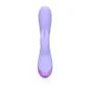 Loveline Smooth Silicone Rabbit Vibrator - Digital Lavender