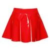 Black Level Vinyl Mini Skirt Red