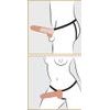Fetish Fantasy 9" Hollow Squirting Strap On with Balls