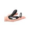 Ouch! E-stim & Vibration Butt Plug with Remote Black