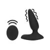 Loveline Smooth Vibrating Anal Plug with Remote Control