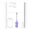 Loveline Vibrating Egg with Remote Control - Violet Harmony