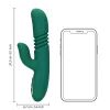 Loveline Thrusting and Warming Rabbit Vibrator - Ancient Sea