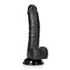 RealRock Curved Realistic Dildo Balls Suction Cup 7"