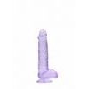 RealRock Crystal Clear 15cm Purple