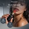Womanizer Beauty - въздушновълнова клиторстимулираща играчка във форма на червило (черна)