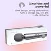 Le Wand Wiederaufladbarer Massager – Luxuriöser Massagekopf Grau