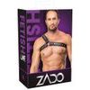 ZADO einseitiger Leder-Brustharness
