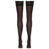 Cottelli LEGWEAR crne čarape za haltere 20 DEN