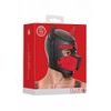 Dog Mask Ouch! Puppy Play Puppy Hood red