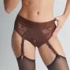 Strap-on-me harness Lingerie Diva Popruh na strap-on čokoládový