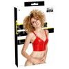 Black Level Adjustable Vinyl Top with Zip Red