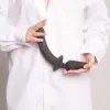 strap-on-me Semi-Realistic Switch Plug-in 2in1 Dildo & Butt Plug Black L
