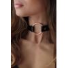 Obojek Rosy Gold Choker černý