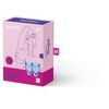 Satisfyer Feel Confident Menstruační kalíšek sada 2 menstruačních kalíšků 15 ml + 20 ml