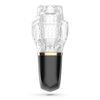 Crushious quasar rechargeable masturbator with suction
