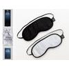 Fifty Shades of Gray No Peeking Eye Mask 2 pcs - black / gray