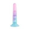 Lola Flow Unicorn silikonové dildo s vroubky 17 cm