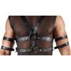 Svenjoyment Sleeveless Shirt & Chest Harness Set 2161885 Black
