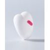 Sauce Sweeeheart Clitoral Vibrator White & Pink
