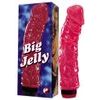 Wibrator Big Jelly czerwony